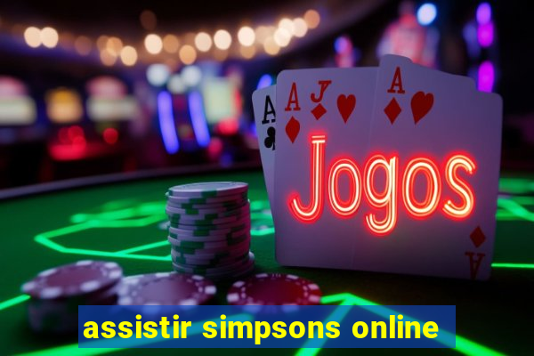 assistir simpsons online